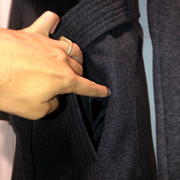 MICHAEL KORS CHARCOAL GRAY WINTER COAT SIZE 4 - Picture 6 of 11